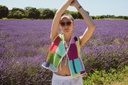 Gilet Louise multicolore