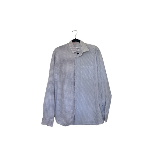 [Gaëlle 57] Chemise Gaëlle bicolore